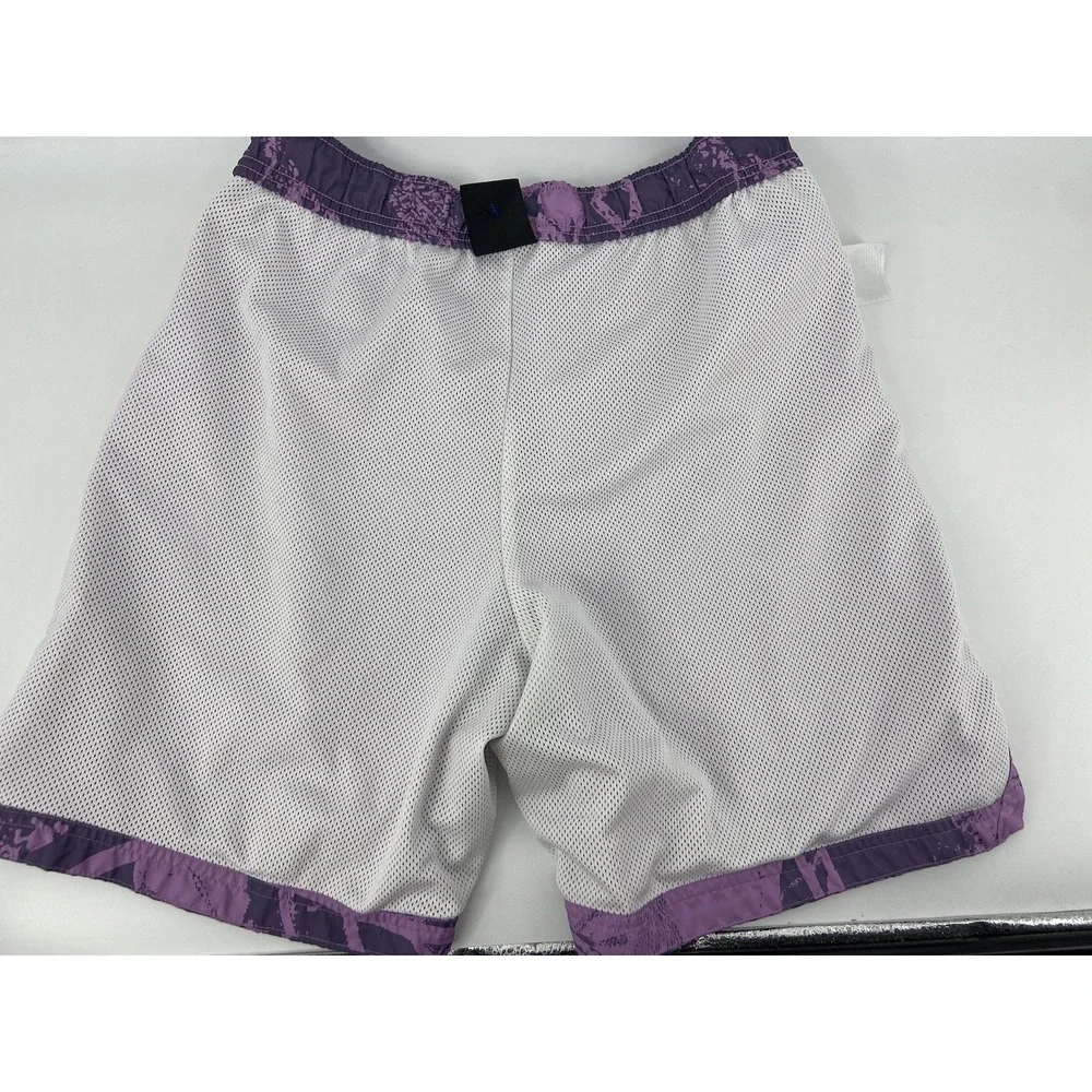 Jordan Flight‎ Poolside Shorts Mens Medium Violet Shock Swim Trunks Mesh Lined